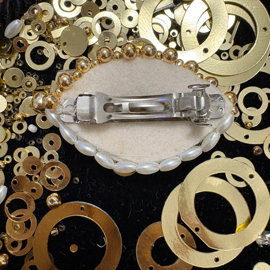 Fermaglio “eyes on me” GOLD