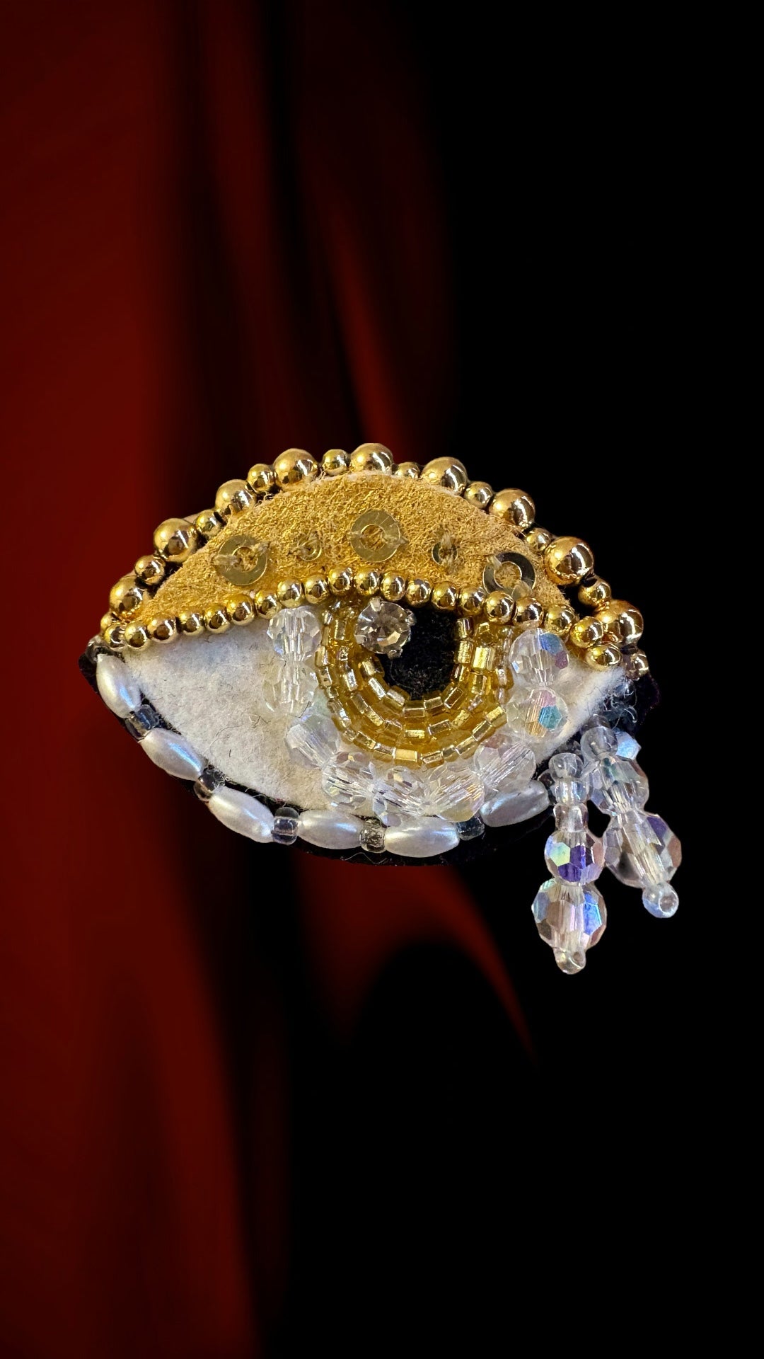 Spilla “eyes on me” GOLD