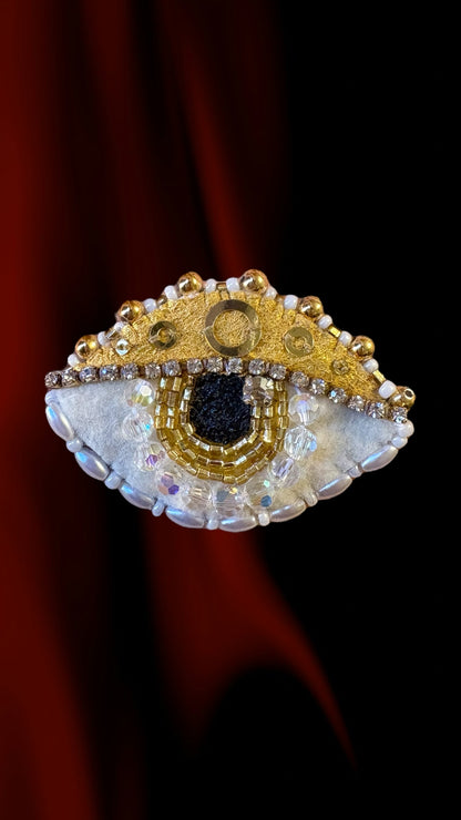 Spilla “eyes on me” GOLD