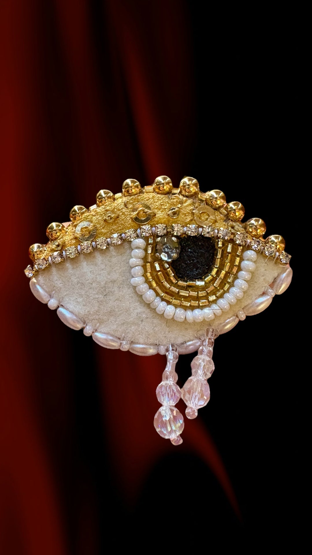 Spilla “eyes on me” GOLD